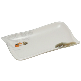 長方燒物皿