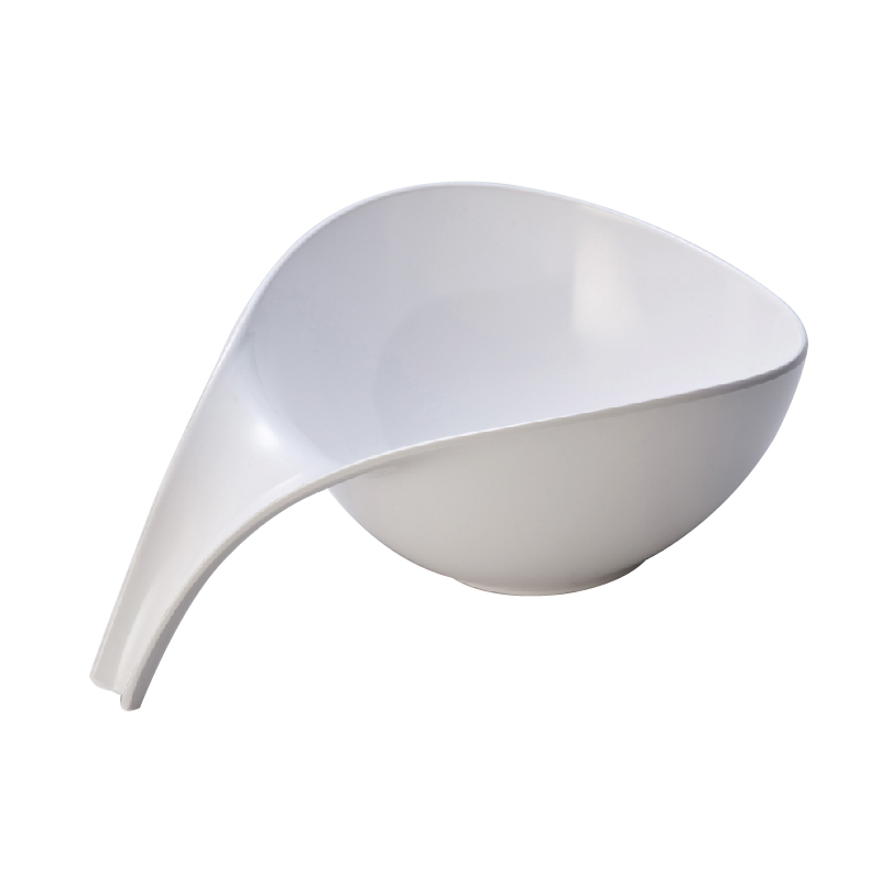 單柄流線碗